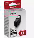 Canon PG-595XL cartucho de tinta 1 pieza(s) Original Alto rendimiento (XL) Negro Alto rendimiento (XL), Negro, 1 pieza(s), 300 páginas, Pack individual
