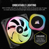 Corsair iCUE LINK H150i RGB Reacondicionado, Refrigeración por agua negro