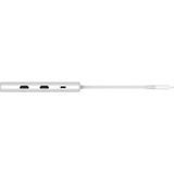 D-Link DUP-A01 hub de interfaz USB 3.2 Gen 1 (3.1 Gen 1) Type-C 10000 Mbit/s Blanco, Hub USB blanco, USB 3.2 Gen 1 (3.1 Gen 1) Type-C, RJ-45, USB 3.2 Gen 1 (3.1 Gen 1) Type-A, USB 3.2 Gen 1 (3.1 Gen 1) Type-C, MicroSD (TransFlash), SD, 10000 Mbit/s, 60 Hz, 3860 x 2160