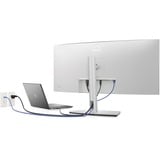 Dell UltraSharp U3423WE LED display 86,7 cm (34.1") 3440 x 1440 Pixeles UltraWide Quad HD LCD Plata, Monitor LED plateado/Negro, 86,7 cm (34.1"), 3440 x 1440 Pixeles, UltraWide Quad HD, LCD, 8 ms, Plata
