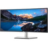 Dell UltraSharp U3423WE pantalla para PC 86,7 cm (34.1") 3440 x 1440 Pixeles UltraWide Quad HD LCD Plata, Monitor LED plateado/Negro, 86,7 cm (34.1"), 3440 x 1440 Pixeles, UltraWide Quad HD, LCD, 8 ms, Plata