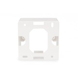 Digitus Caja de montaje en superficie para tomas de corriente Keystone de 80 x 80 mm, tipo alemán, Bastidor de instalación blanco, tipo alemán, Pared, 80 mm, 50 mm, 80 mm, 150 mm, 150 mm