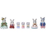 EPOCH Sylvanian Families - Set de Fiesta Familia Conejo del Bosque, Juegos de construcción 
