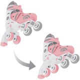 GLOBBER Learning Skates 2 en 1 Talla 26-29, Patines en línea rosa