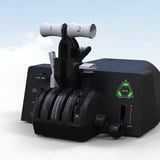 Honeycomb Aeronautical Bravo Throttle Quadrant Lite, Palancas de empuje negro