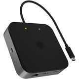 ICY BOX IB-DK408-C41 Alámbrico USB4 Antracita, Estación de acoplamiento antracita, Alámbrico, USB4, 60 W, 3,5 mm, 10,100,1000 Mbit/s, Antracita