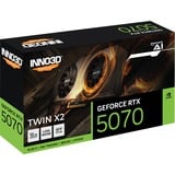 INNO3D GeForce RTX 5070 TWIN X2, Tarjeta gráfica 