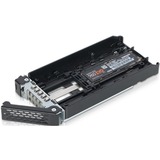 Icy Dock MB720TK-B caja para disco duro externo Carcasa de disco duro/SSD Aluminio, Negro 2.5", Laufwerkstrays negro, Carcasa de disco duro/SSD, 2.5", M.2, Aluminio, Negro