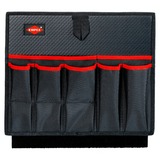 KNIPEX 00 21 19 LB WK, Bolsa negro/Rojo