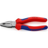 KNIPEX 03 02 160 Alicates de electricista alicate, Alicates combi azul, Alicates de electricista, Acero, De plástico, Azul/Rojo, 16 cm, 223 g