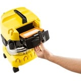 Kärcher WD 4 SV-20, Aspiradora en húmedo y en seco amarillo/Acero fino