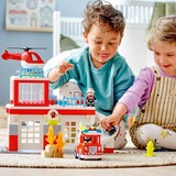 LEGO DUPLO 10970 Parque de Bomberos y Helicóptero, Juguetes para Niños, Juegos de construcción Juguetes para Niños, Juego de construcción, 2 año(s), Plástico, 117 pieza(s), 2,06 kg