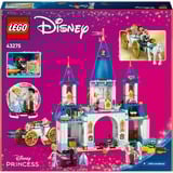 LEGO Disney Princess Castillo y Carroza de Cenicienta, Juegos de construcción Juego de construcción, 6 año(s), Plástico, 596 pieza(s), 1,12 kg