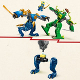 LEGO Ninjago Duelo con el Mech Dragón de Jay, Juegos de construcción 