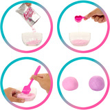 Mattel Barbie Party Unboxed Serie Cumpleaños de Mascota - vestido morado, Muñecos 