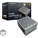 Montech MONTECH Century II 1200W, Fuente de alimentación de PC plateado