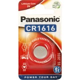 Panasonic CR-1616EL/1B pila doméstica Batería de un solo uso CR1616 Litio Batería de un solo uso, CR1616, Litio, 3 V, 1 pieza(s), 10 año(s)