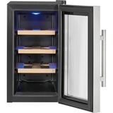ProfiCook PC-WK 1233, Frigorífico para bebidas acero fino/Negro