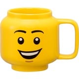 Room Copenhagen Taza de cerámica LEGO Happy Boy, pequeña amarillo