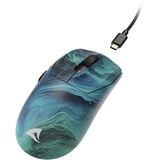 Sharkoon 4044951044238, Ratones para gaming turquesa/Azul