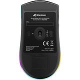 Sharkoon SKILLER SGM25W Ocean, Ratones para gaming turquesa/Azul