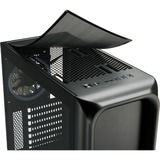 Sharkoon TK5M RGB ATX Escritorio Negro, Cajas de torre negro, Escritorio, PC, Negro, ATX, micro ATX, Mini-ITX, Metal, Plástico, Vidrio templado, Multi