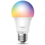 TP-Link Tapo L530E iluminación inteligente Bombilla inteligente 8,7 W Metálico, Blanco Wi-Fi, Lámpara LED Bombilla inteligente, Metálico, Blanco, Wi-Fi, LED, E27, Multi