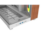 Thermaltake CA-11E-00M6WN-WS, Cajas de torre blanco/Madera