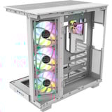 Thermaltake CA-11E-00M6WN-WS, Cajas de torre blanco/Madera