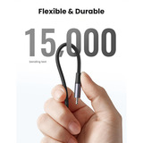 UGREEN 60759 cable de teléfono móvil Negro, Plata 1 m USB C Lightning 1 m, USB C, Lightning, Negro, Plata, Macho, Macho