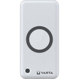 VARTA 57913 Polímero de litio 10000 mAh Cargador inalámbrico Blanco, Banco de potencia blanco, 10000 mAh, Polímero de litio, Quick Charge 3.0, Cargador inalámbrico, 3,7 V, 18 W