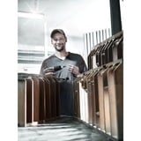 Wera 889/4/1 K Rapidaptor Universalhalter, 1/4", Adaptador de tuerca spinner negro/Verde