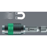 Wera 889/4/1 K, Adaptador de tuerca spinner negro/Verde