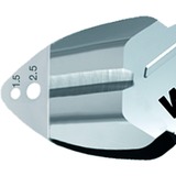 Wiha Cortaalambres y pelacables Professional electric, Alicates de corte rojo/Amarillo