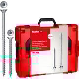 fischer Acción L-BOXX 102 Power-Fast II TX, Juego de tornillos 