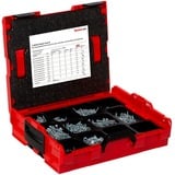 fischer Acción L-BOXX 102 Power-Fast II TX, Juego de tornillos 