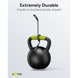 goobay Cable USB 2.0, conector USB-C > conector USB-C negro/Gris