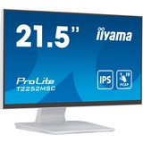 iiyama ProLite T2252MSC-W2, Monitor LED blanco