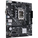 ASUS PRIME H610M-K D4 Intel H610 LGA 1700 micro ATX, Placa base Intel, LGA 1700, Intel® Celeron®, Intel® Core™ i3, Intel® Core™ i5, Intel® Core™ i7, Intel® Core™ i9,..., DDR4-SDRAM, 64 GB, DIMM