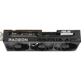 ASUS Prime -RX9070-O16G-EVO AMD Radeon RX 9070 16 GB GDDR6, Tarjeta gráfica gris, Radeon RX 9070, 16 GB, GDDR6, 256 bit, 7680 x 4320 Pixeles, PCI Express 5.0