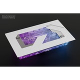 Alphacool Apex Distroplate, Distribuidor blanco/Transparente