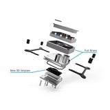 Alphacool Core 1 Blanco, Disipador de CPU blanco