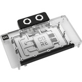 Alphacool Core Geforce RTX 5080 Phoenix, Refrigeración por agua transparente/Plateado