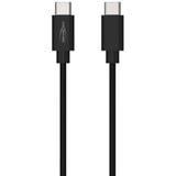 Ansmann Cable de datos y carga USB Tipo-C a Tipo-C negro