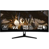 Arozzi AZ-NO-34T2K165, Monitor de gaming negro