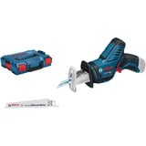 Bosch GSA 10,8 V-LI Professional Negro, Azul, Sierra de sable azul/Negro, 8 V-LI Professional, Negro, Azul, 1,45 cm, 6,5 cm, 5 cm, Batería, Ión de litio