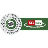 Bosch Kit de inicio de batería 18V 1x 4,0Ah + cargador rápido AL 18V-44, Conjunto negro