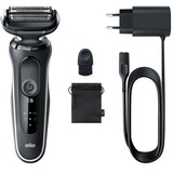 Braun Series 5 51-W1000s, Máquina de afeitar negro/blanco