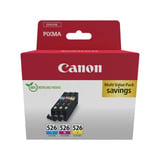 Canon 4541B018 cartucho de tinta 3 pieza(s) Original Cian, Magenta, Amarillo Cian, Magenta, Amarillo, 3 pieza(s), Multipack