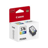 Canon CL-576 cartucho de tinta 1 pieza(s) Original Rendimiento estándar Cian, Magenta, Amarillo Rendimiento estándar, Cian, Magenta, Amarillo, 6,2 ml, 1 pieza(s), 100 páginas, Pack individual